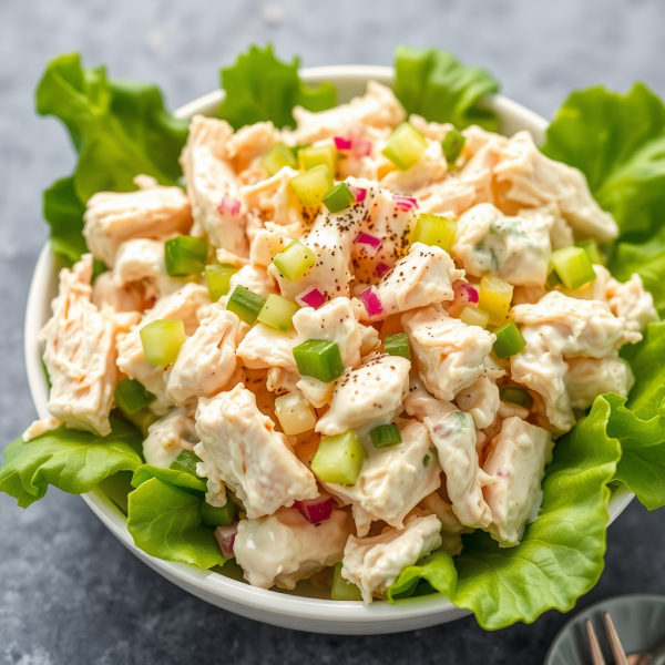 Creamy Mayonnaise Chicken Salad