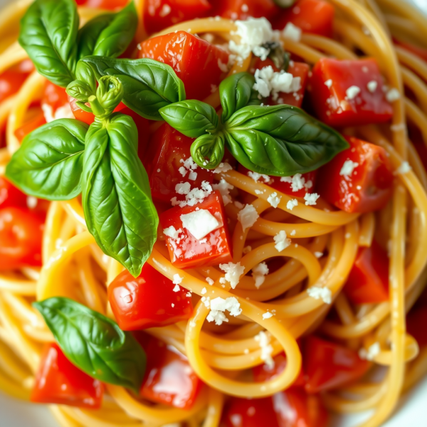 Tomato Basil Pasta Delight