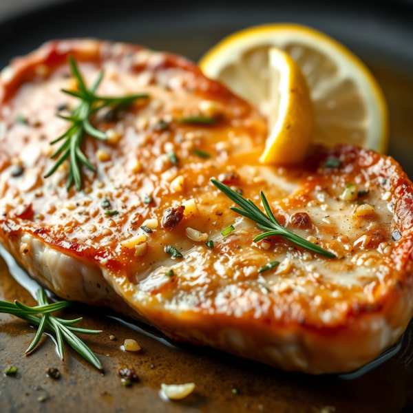 Savory Garlic Herb Pork Chops