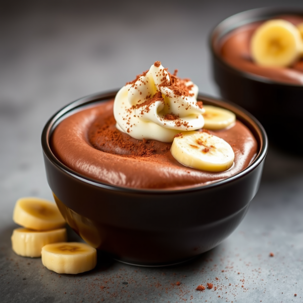 Banana Chocolate Mousse