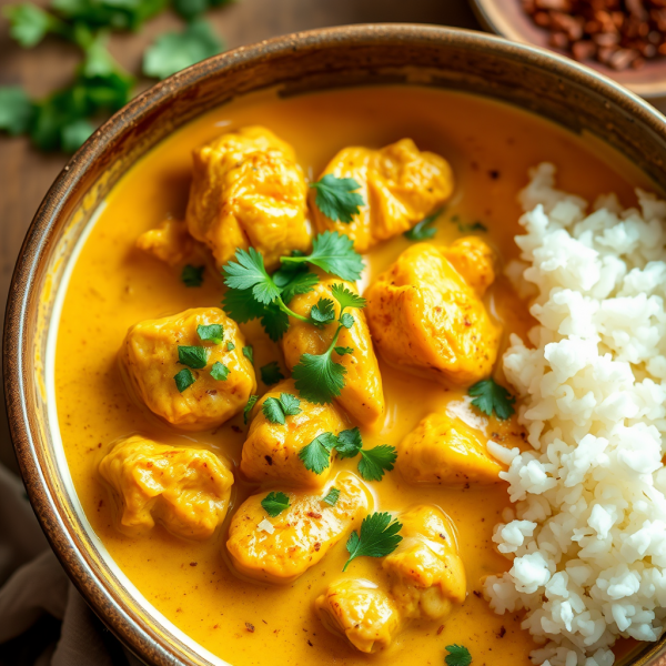 Creamy Coconut Chicken Curry