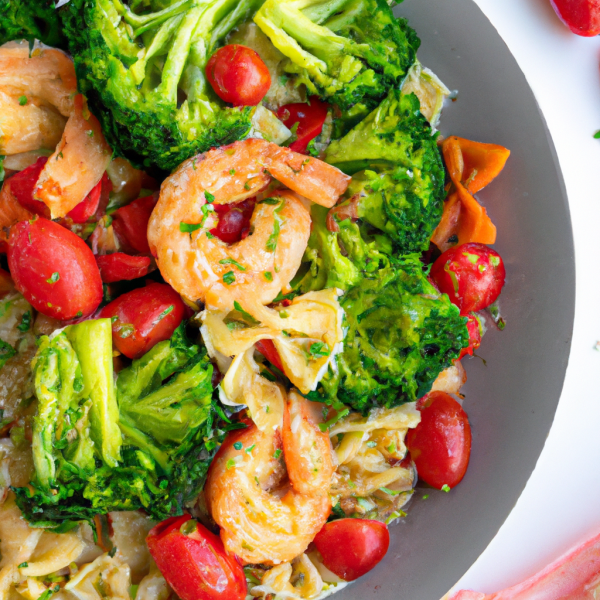 Italian Broccoli Shrimp Pasta