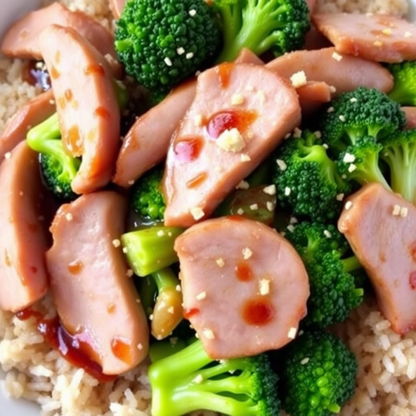 Healthy Pork and Broccoli Stir-Fry