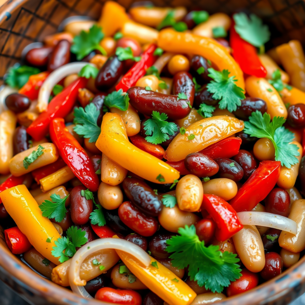 Spicy Bean Stir-Fry