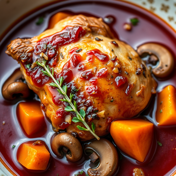 Coq au Vin - Simplified Version