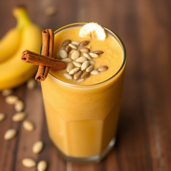 High-Protein Oats Breakfast Smoothie