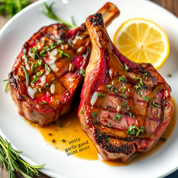 Herb-Crusted Lamb Chops