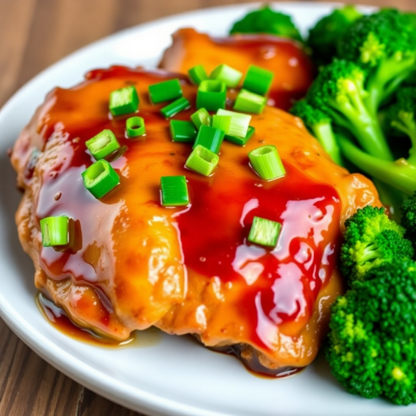 Ginger Soy Glazed Chicken