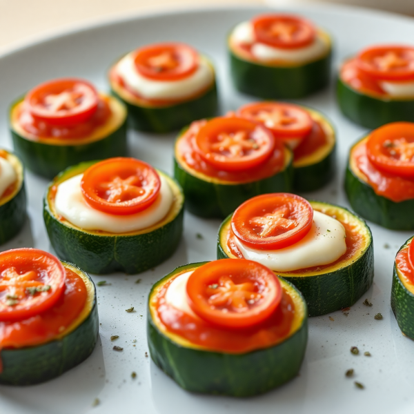 Zucchini Pizza Bites