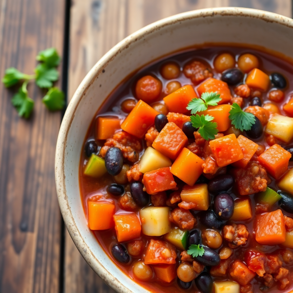 Hearty Vegetarian Chili