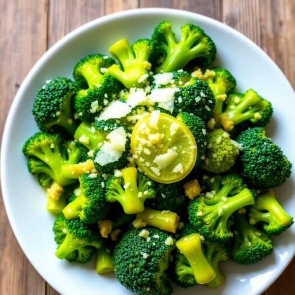 Garlic Lemon Broccoli Stir-Fry