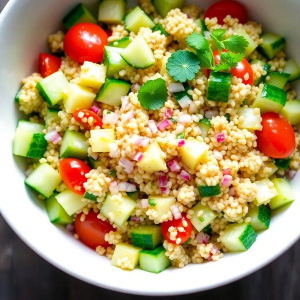 Cucumber and Quinoa Salad