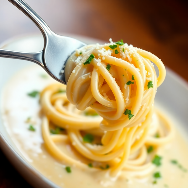 Creamy Garlic Parmesan Pasta