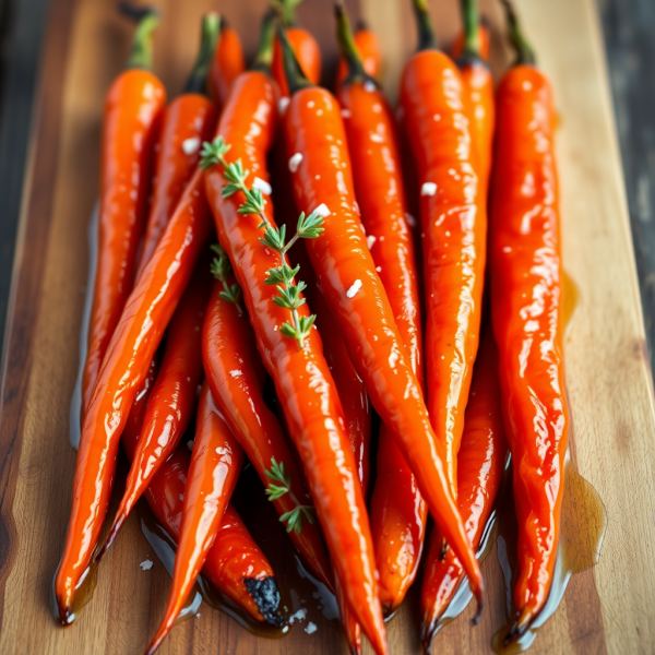 Honey Glazed Carrots with Thyme