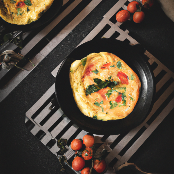 Cheese and Tomato Omelette