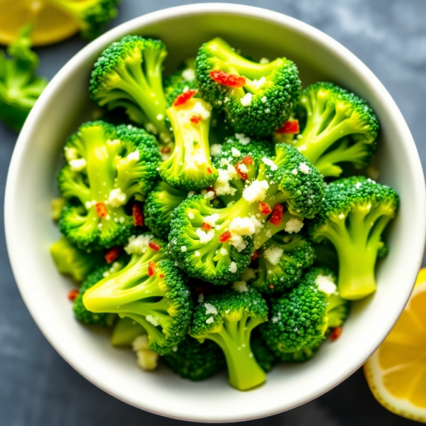 Garlic Parmesan Broccoli Stir-Fry