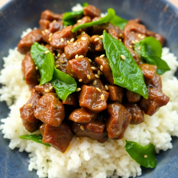 Beef Mince Stir-Fry with Laska Leaf