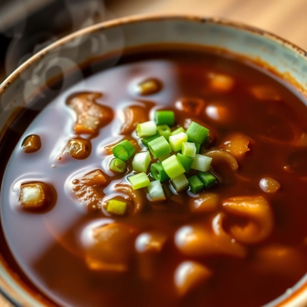 Spicy Coffee Onion Soup