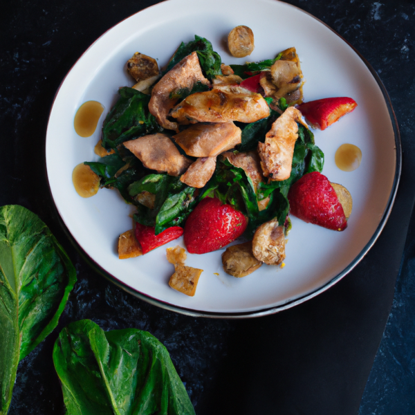 Asian Chicken and Spinach Stir Fry