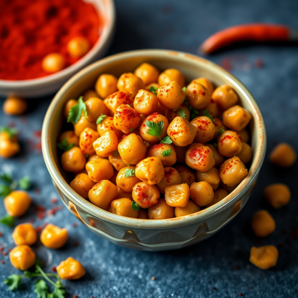 Crispy Air Fryer Chickpeas