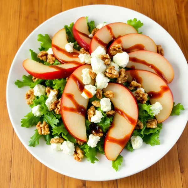 Savory Pear and Goat Cheese Salad