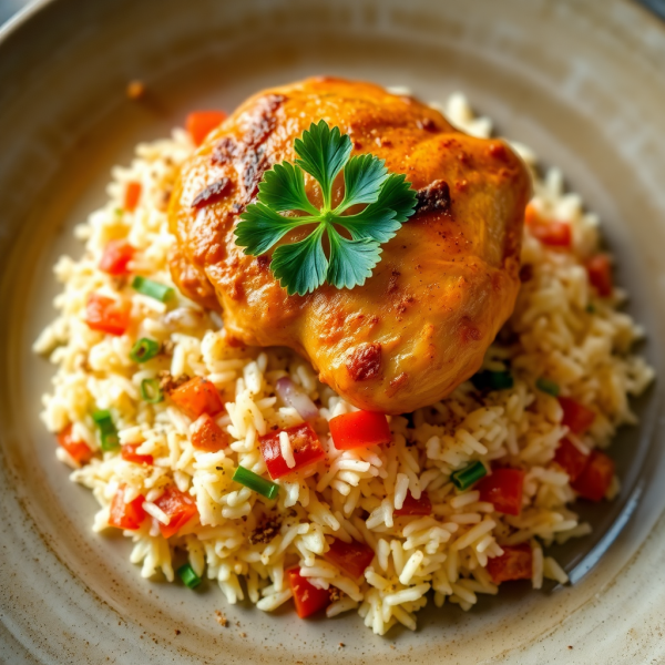 Spicy Chicken Kabsa