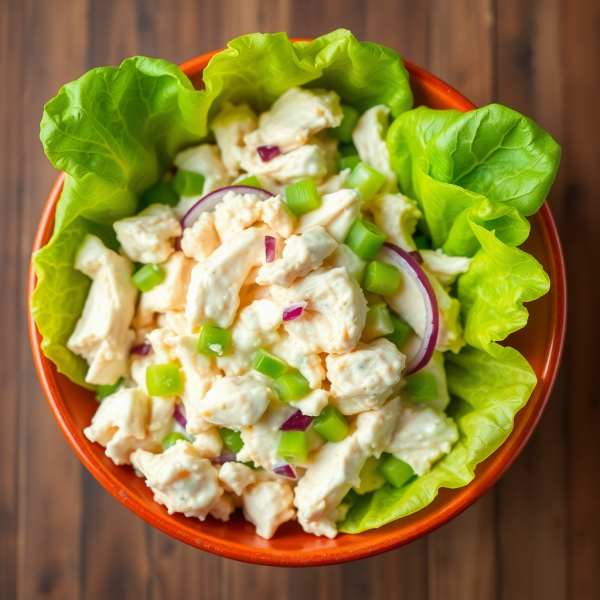 Creamy Mayonnaise Chicken Salad