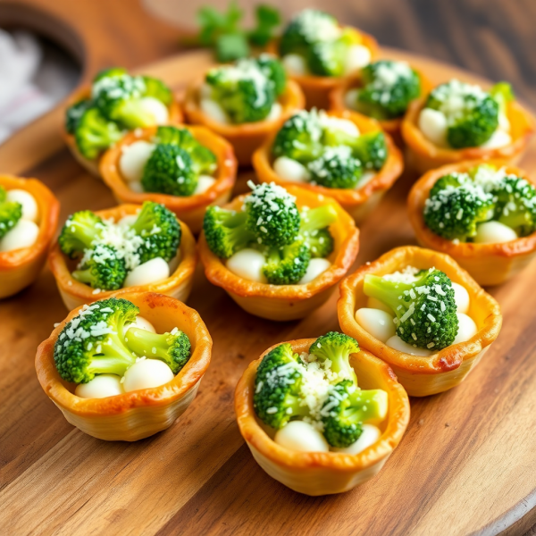 Keto Broccoli and Cheese Clam Bites