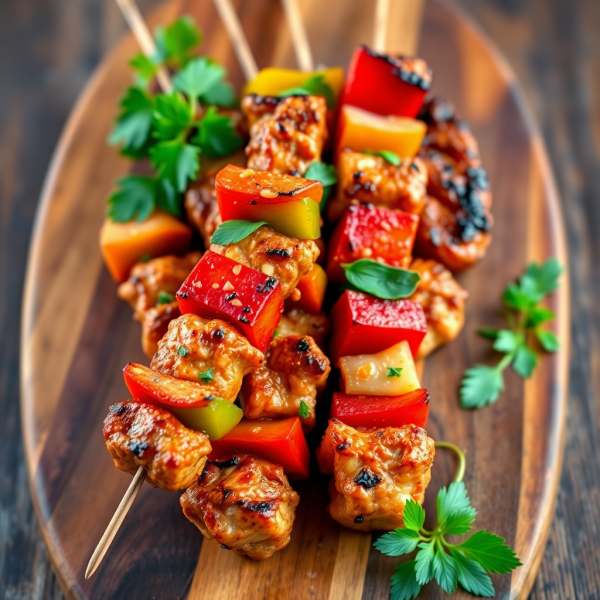 Jamaican Jerk Chicken Skewers