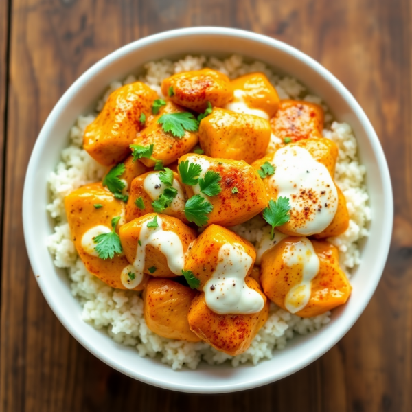 Spicy Yogurt Chicken Bowl