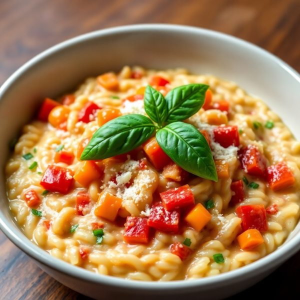 Tomato Basil Risotto