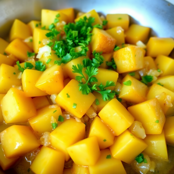 Garlic Butter Potato Medley