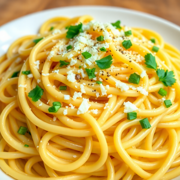 Creamy Garlic Butter Pasta