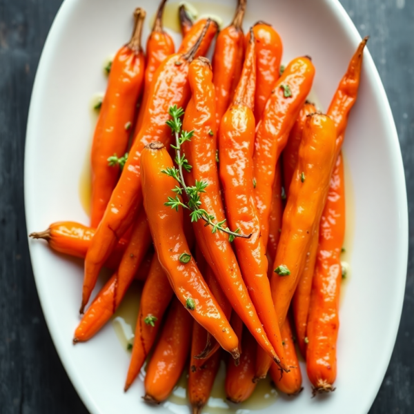 Honey-Glazed Carrots with Thyme