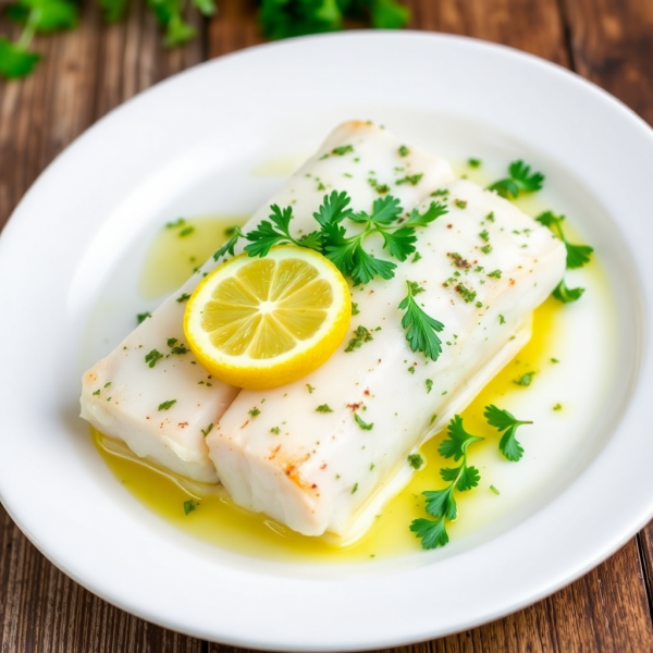 Lemon Herb Baked Cod