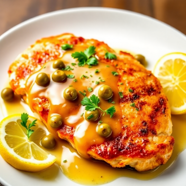 Wine-Infused Chicken Piccata