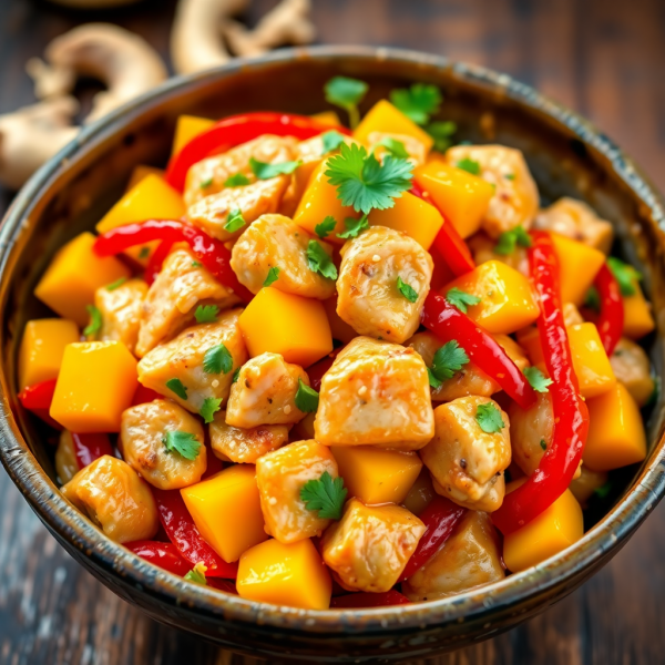 Mango Chicken Stir-Fry