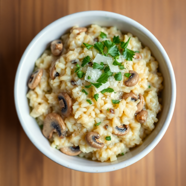 Savory Mushroom Risotto