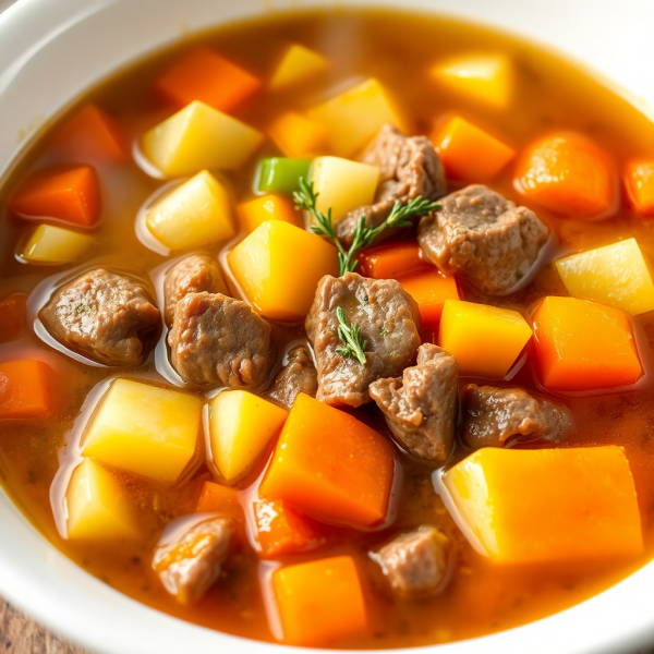 Old Fashioned Vegetable Beef Soup