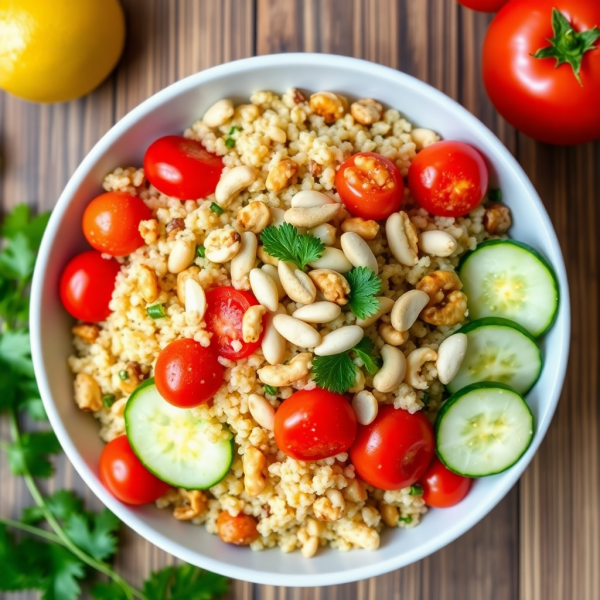 Nutty Quinoa Bowl