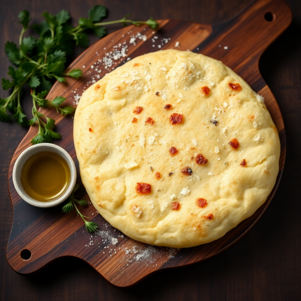 Savory Potato Onion Flatbread