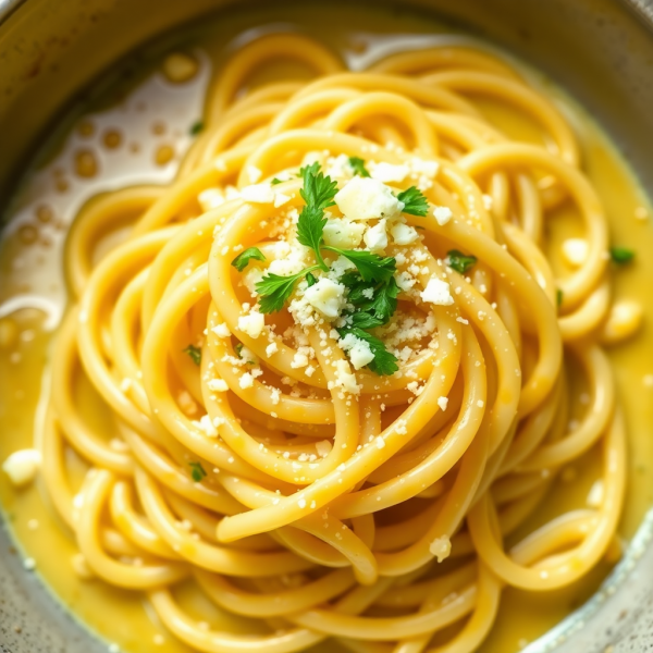 Creamy Garlic Butter Pasta