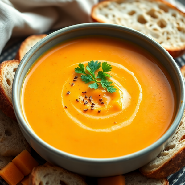 Hearty Carrot and Potato Soup