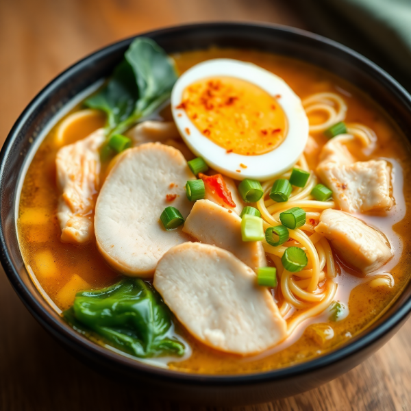 Savory Chicken Ramen Bowl