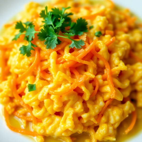 Carrot and Egg Scramble