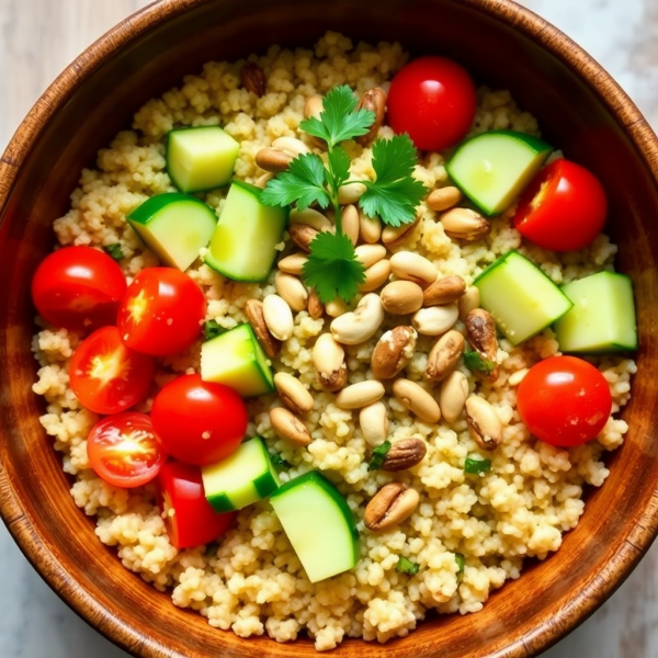 Nutty Quinoa Bowl