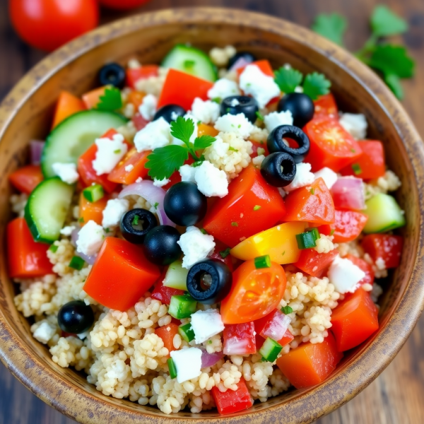 Mediterranean Quinoa Salad