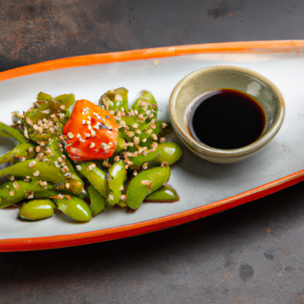 Edamame and Seaweed Snack