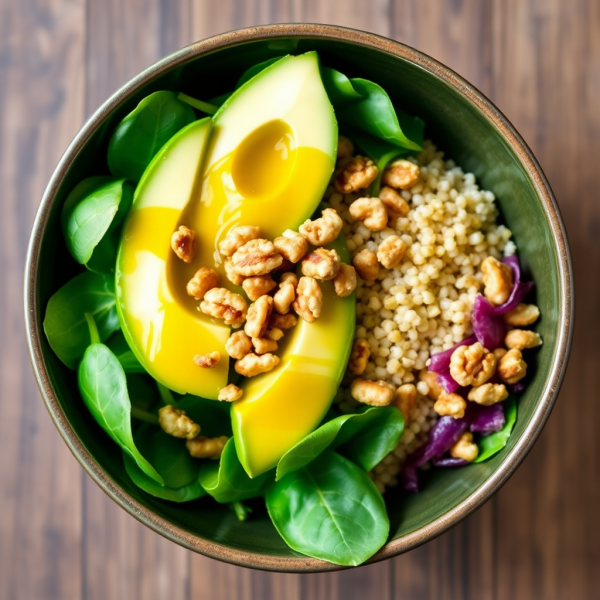 Cortisol-Balancing Quinoa Bowl