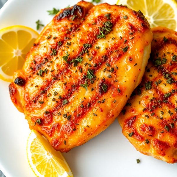 Air-Fried Herb-Grilled Chicken